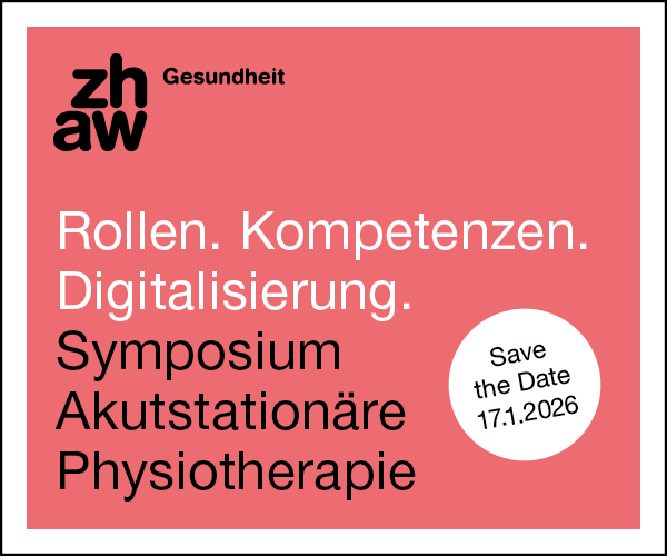 ZHAW - Institut für Physiotherapie - Rollen. Kompetenzen. Digitalisierung